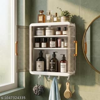 Bathroom Storage Cupboard Wall Mounted Cabinet