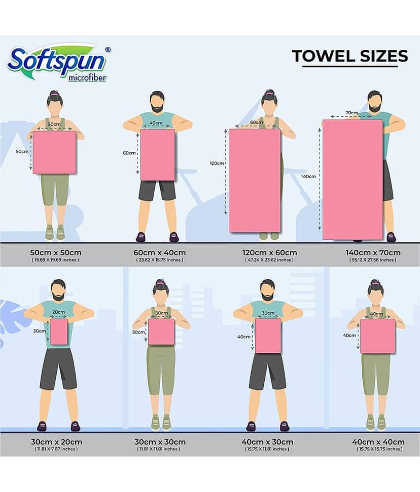 SOFTSPUN Microfibre Kitchen Towel view 2