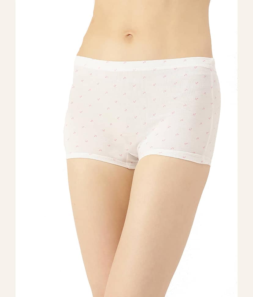 Leading Lady Pack of 3 Cotton Women's Boy Shorts ( Multi Color ) view 2
