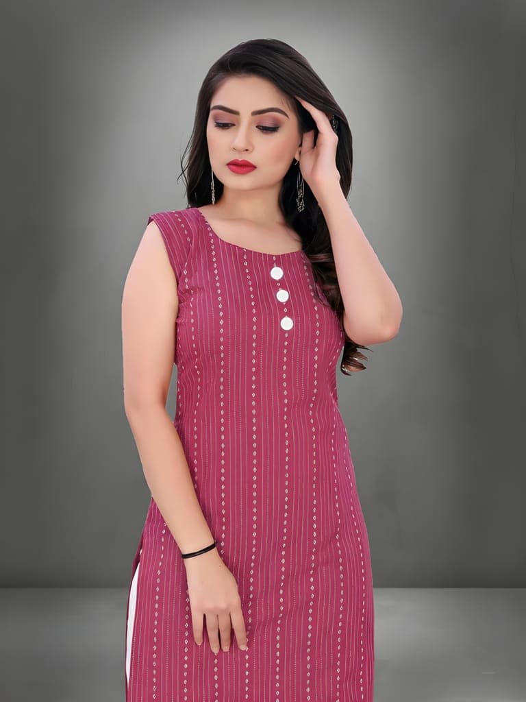 Fancy Kurti for Women | Latest Fashion Design | Elegant Traditional Outfit for Casual and Festive Wear view 4