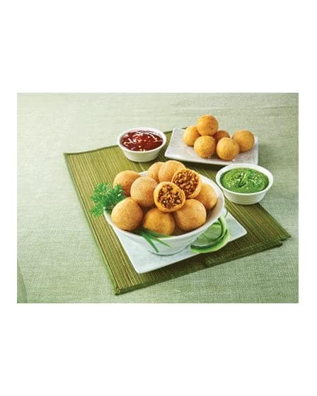 Bikaji Namkeen Dry Kachori | Stuffed with Lentils and Indian Spices | Crispy & Crunchy Balls | Perfect Choice for Snacks Party | 400 Gm Pack view 3