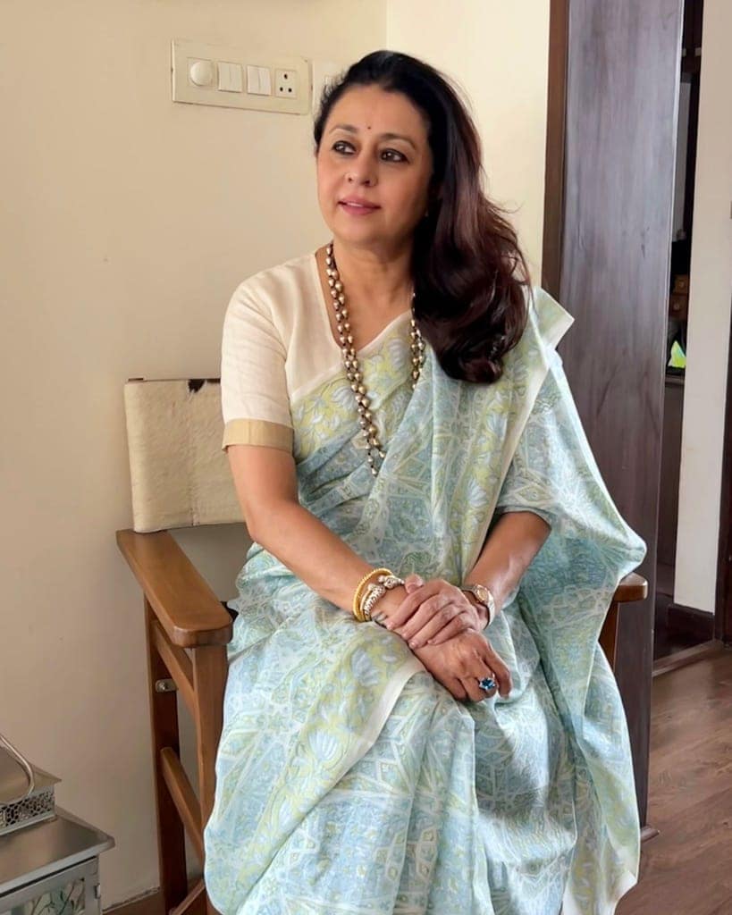 Printed Delight Silk Saree by Aagaaz Jaipur view 2