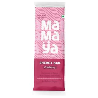 Mamaya Cranberry Energy Bar 40 Gms