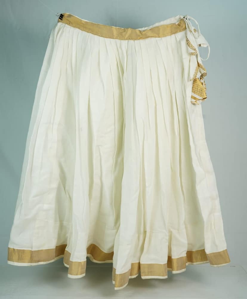South Indian lenga choli view 3