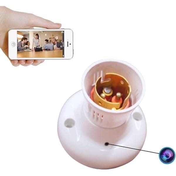 Spy Bulb Holder Camera view 3