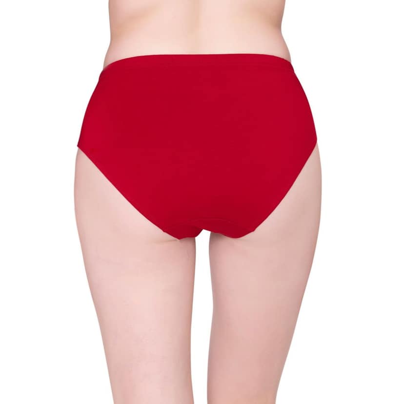 Bodyx women's combed cotton assorted Briefs Panty Pack of 3 ( BX507 ) view 5