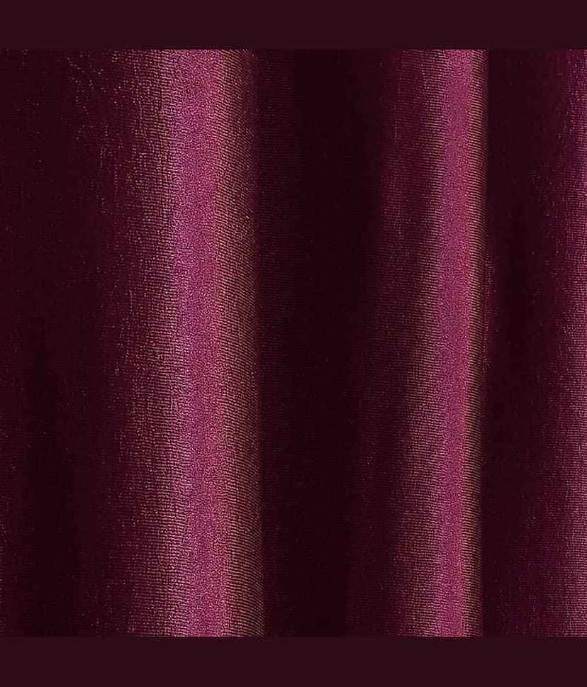 Kraftiq Homes Solid Semi-Transparent Eyelet Curtain 5 ft ( Pack of 1 ) - Purple view 2