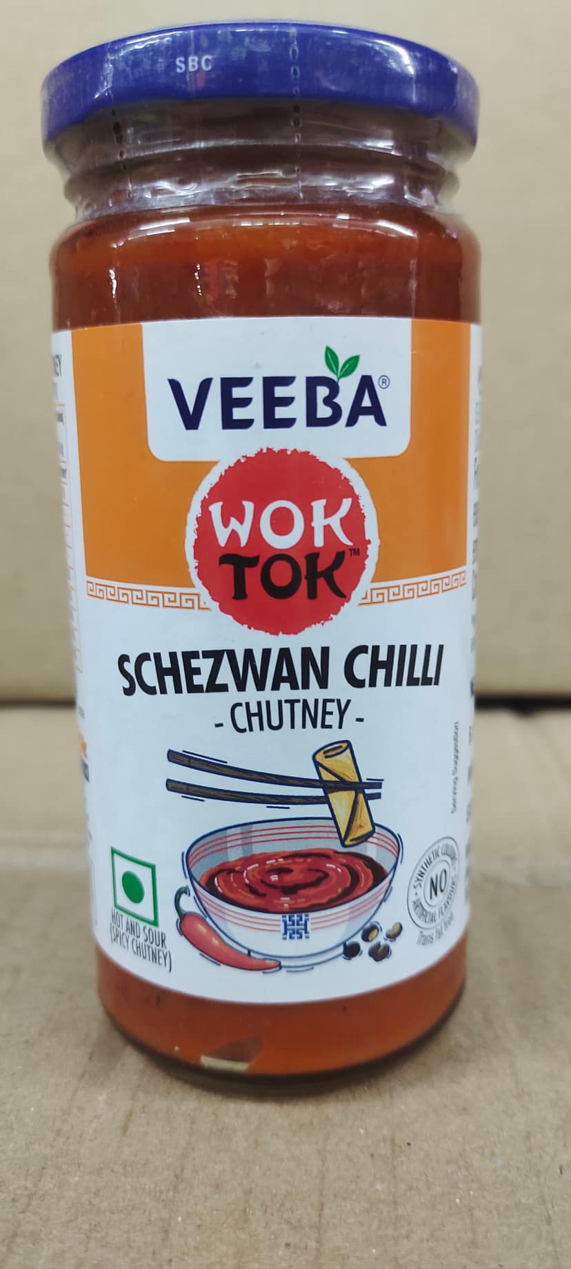 Veeba wok tok Schezwan chilli chutney