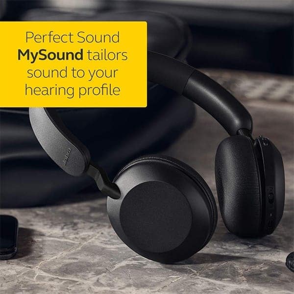 Jabra Elite 45H On Ear Wireless Headphones view 3