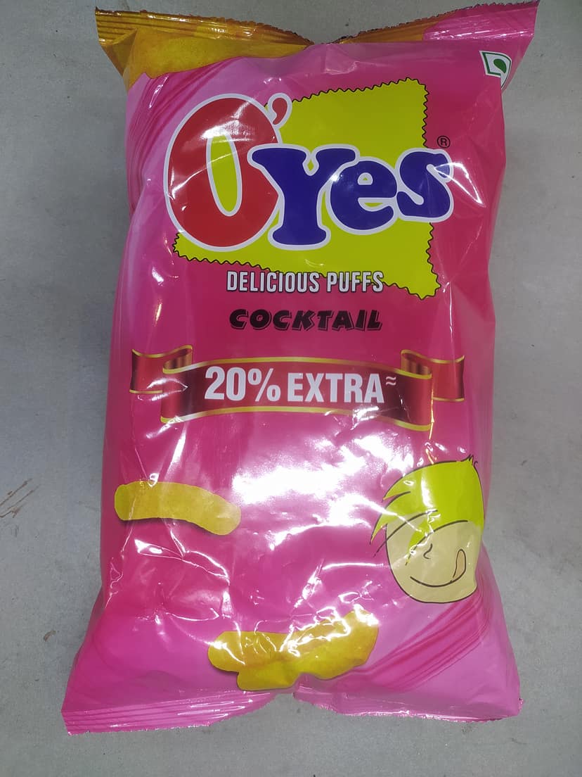 Oyes Delicious puffs Cocktail 20% extra