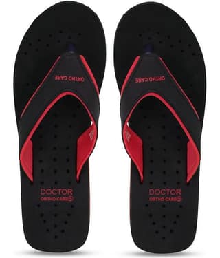 DOCTOR EXTRA SOFT - Red Women's Thong Flip Flop