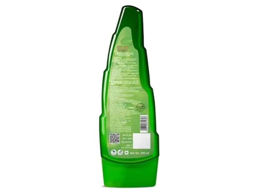 WOW 99% Pure Aloe Vera Gel For Skin & Hair - 250ml view 2