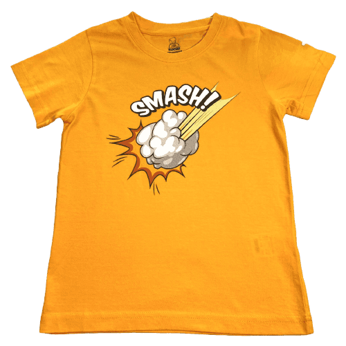 KUCHU Unisex Tshirt | Made of Super Combed Cotton-Modal Natural Fiber Better Than 100% Cotton| Soft & Breathable Fabric| Unique Digitally Printed Design |Vibrant Colour | Smash view 2