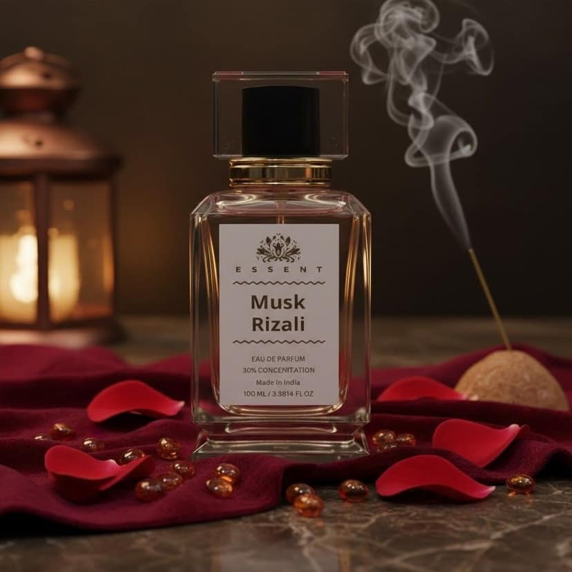 Essent Perfumes Musk Rizali Eau de Parfum (EDP) – Rich Musk Sweet Long Lasting Perfume – Unisex Fragrance view 3