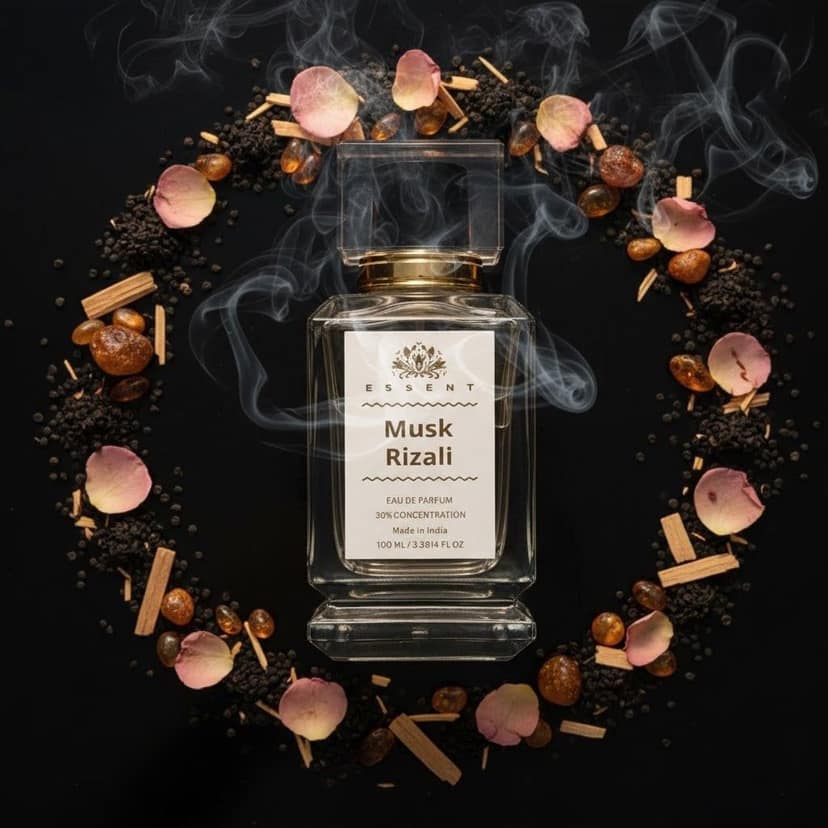 Essent Perfumes Musk Rizali Eau de Parfum (EDP) – Rich Musk Sweet Long Lasting Perfume – Unisex Fragrance view 4
