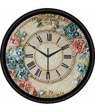 KP CRAFT Circular Analog Wall Clock