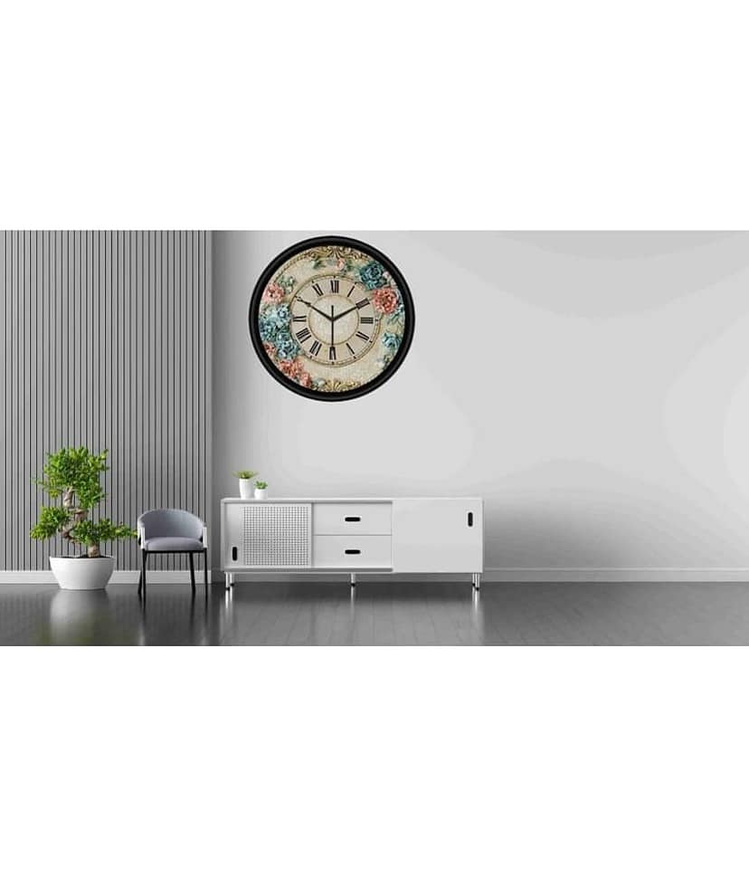 KP CRAFT Circular Analog Wall Clock view 2