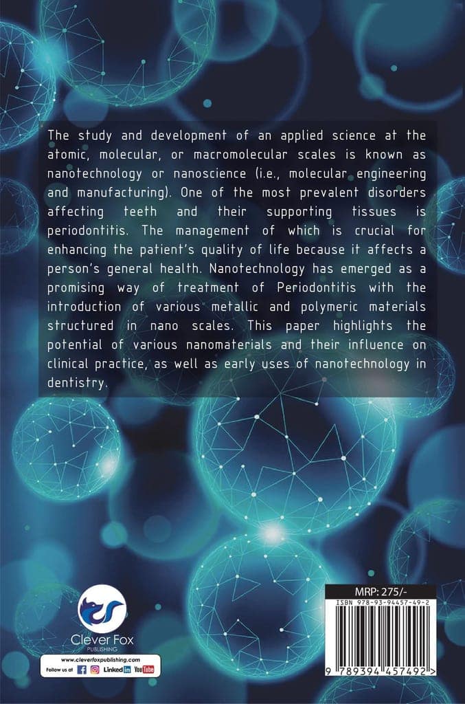 Nanotechnology in periodontics- Unveiling the concepts [Paperback] Dr Narayane R view 2