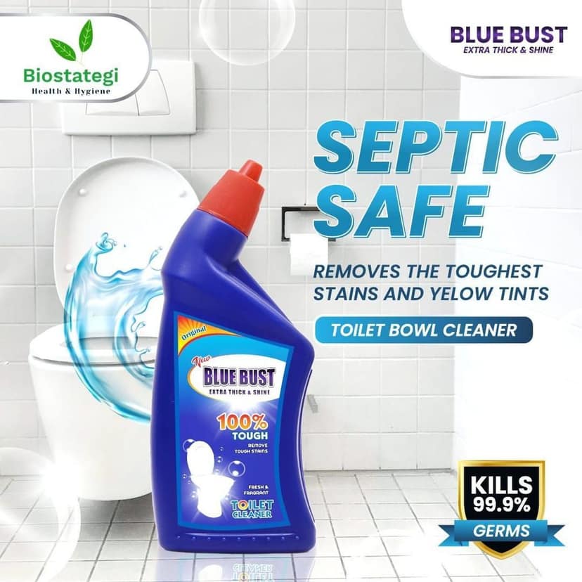 Bluebust Toilet cleaner Liquid 500ml Pack of 5 view 7