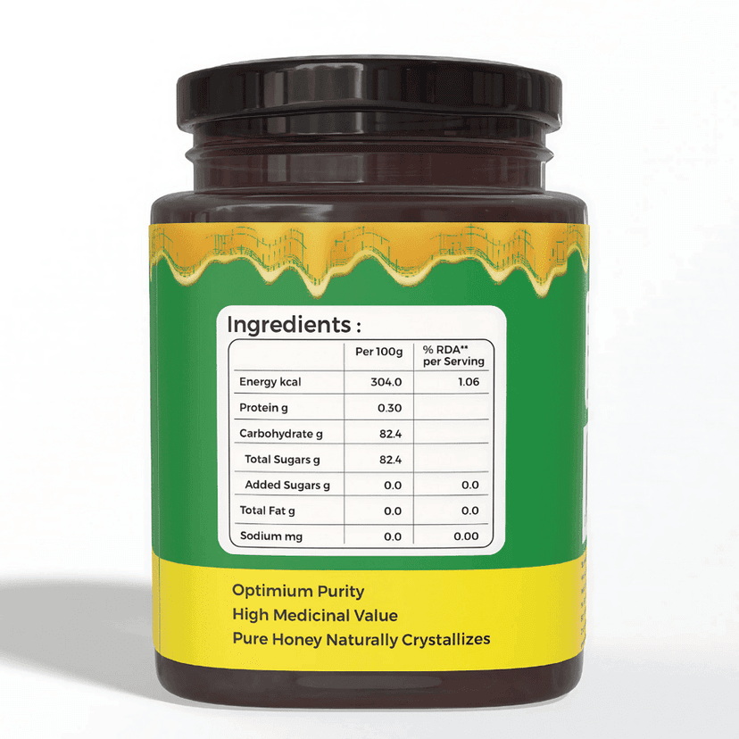 Nexra Moringa Honey 250g | Pure & Natural Sweetener | Rich in Antioxidants & Nutrients | Boosts Energy & Immunity view 2