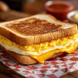 Egg Cheese Sandwich [2- Bread | 313 Kcal]