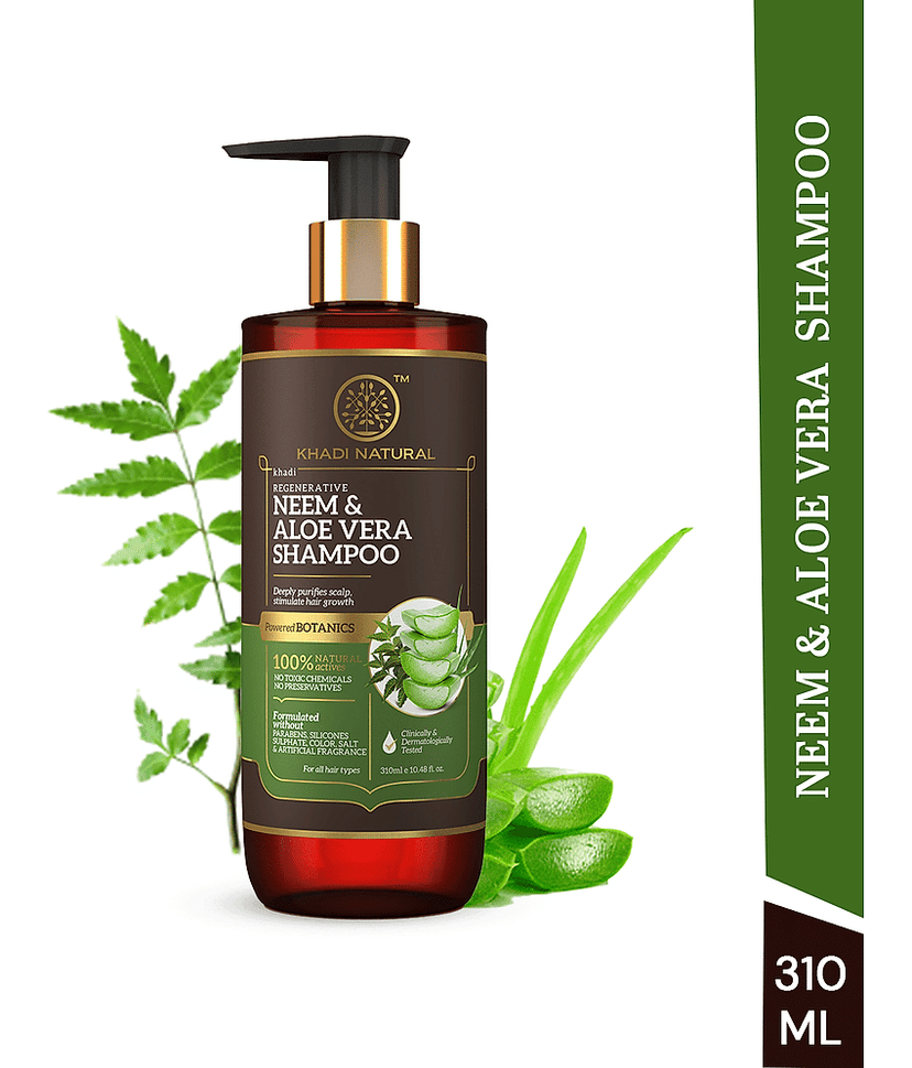 khadi natural Daily Care Shampoo 310ml ( Pack of 1 )