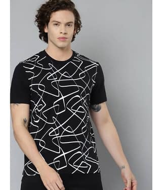 Alcis - Black Cotton Regular Fit Men's Sports T-Shirt ( Pack of 1 )