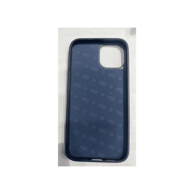 Leather Mobile Cover Compatible with iPhone 14 blue view 2