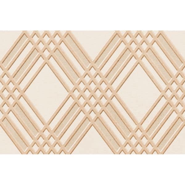 Orientbell Wall Tiles OHM Criss Cross Sand Beige HL 6 Pcs