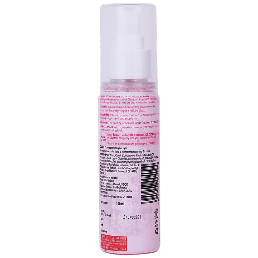 Dabur Gulabari Rose Glow Face Cleanser, 100 Ml view 2