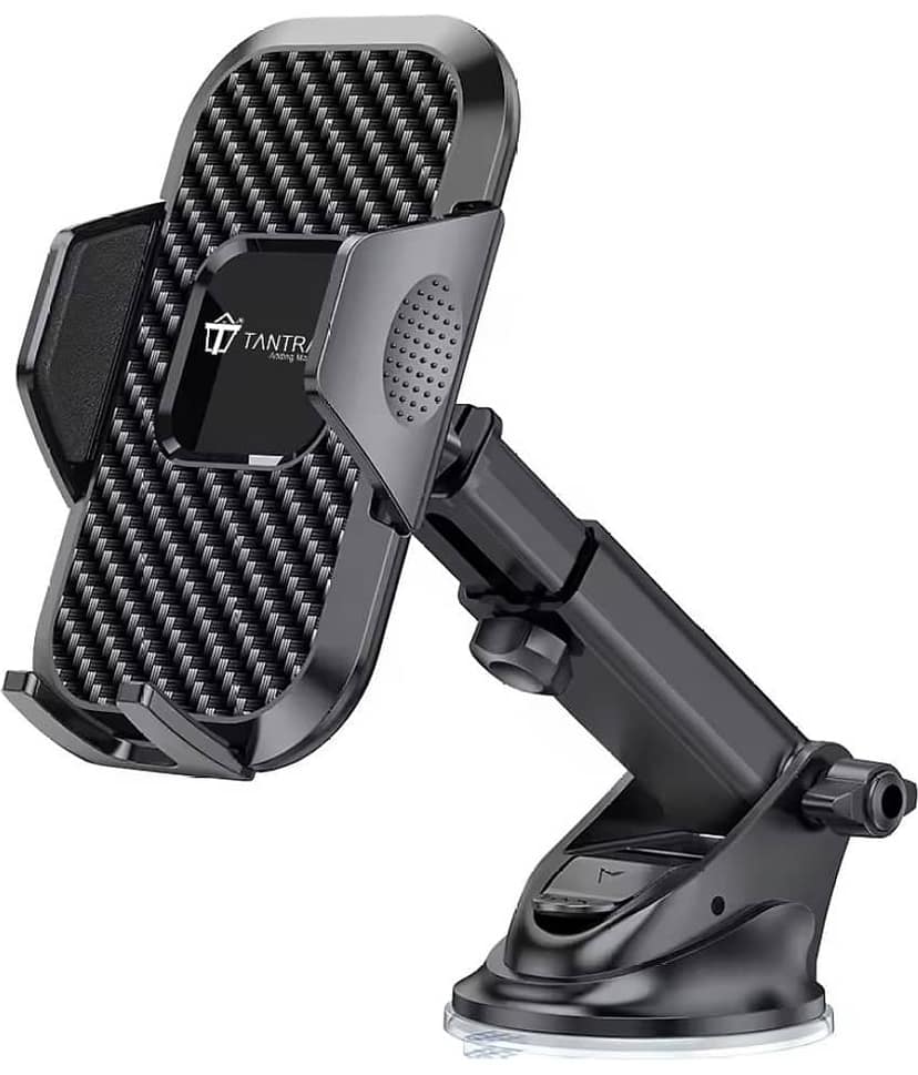 TANTRA Twister Smart Universal Mobile Phone Holder Bike Mobile Holder (Black)