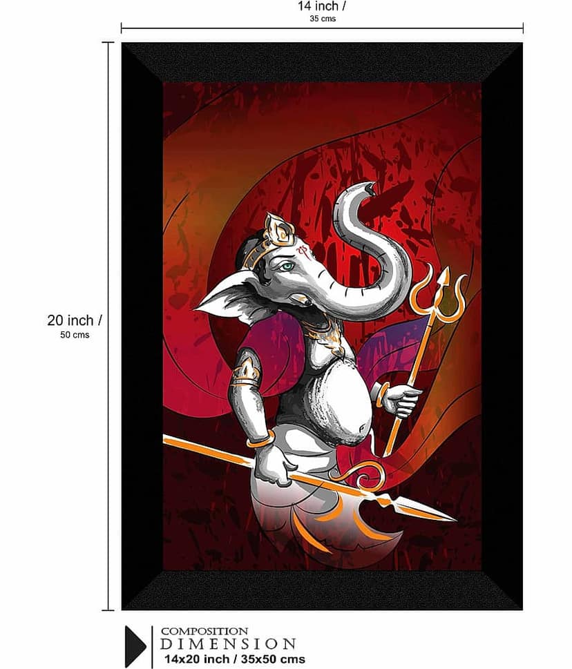 Saf - Religious Painting With Frame view 2