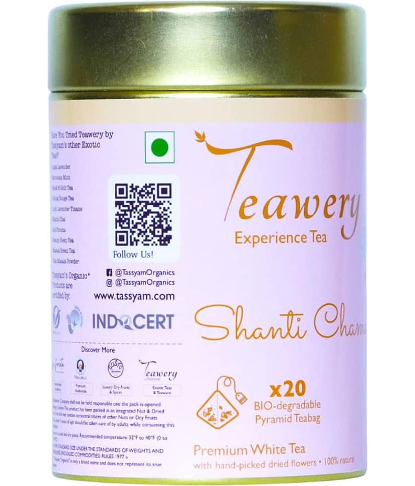 Tassyam Chamomile Tea Bags 40 gm view 3
