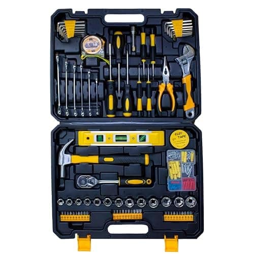 iBELL VORMIR VR TB179-7 Professional Tool Kit with Ratchet Set, 179-Piece Hand Tool Set with Sockets, Wrenches, Screwdrivers, Precision Bits & Case for Mechanics & Home Use view 2
