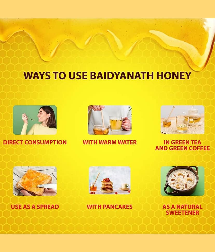 Baidyanath Honey 1 kg view 2