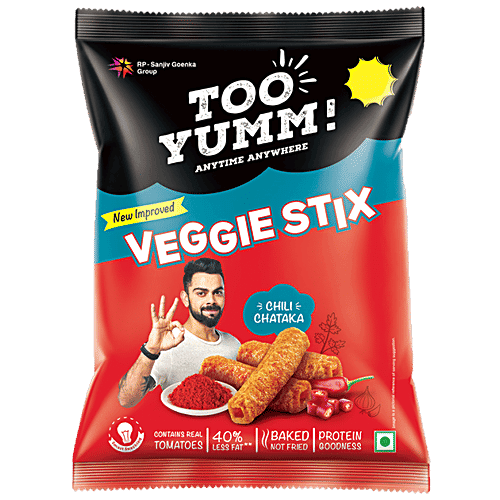 Too Yumm! Veggie Stix - Chilly Chataka, 25g