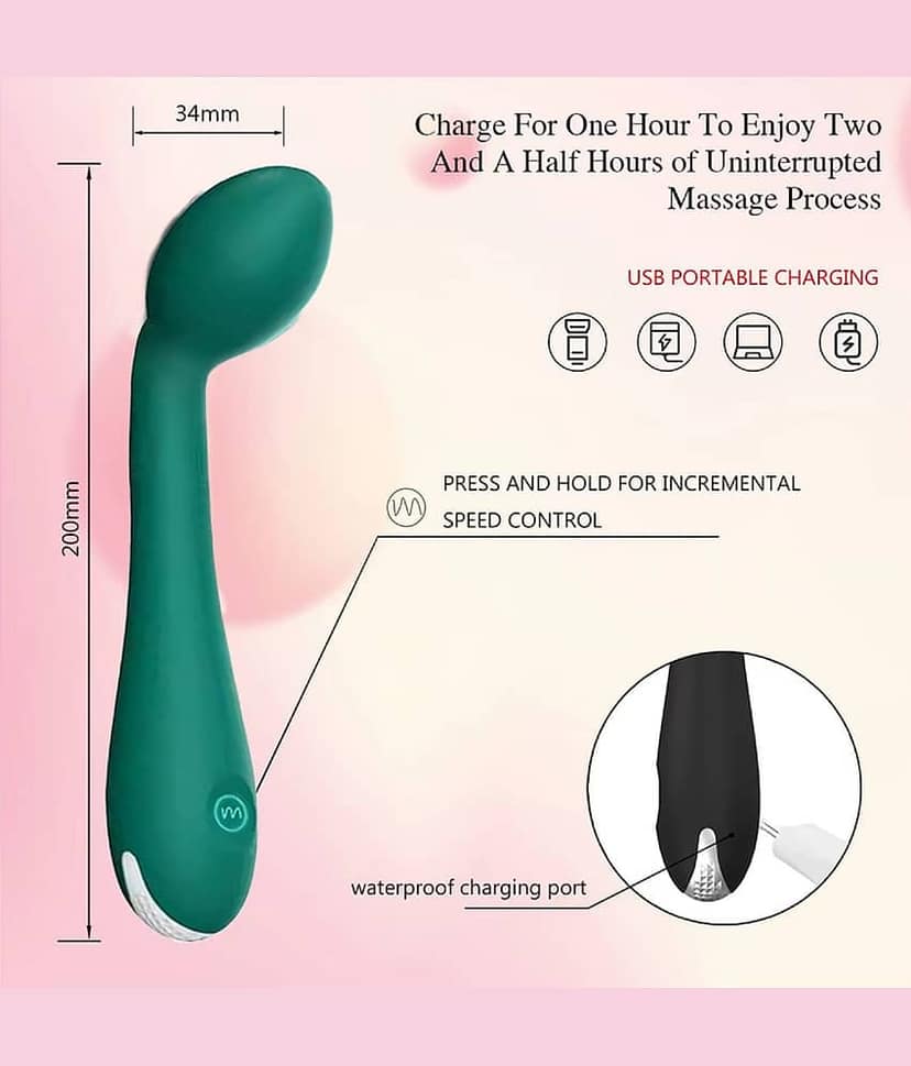 Breckelle's Big Blendy 12 Modes Portable Manual Massager view 2