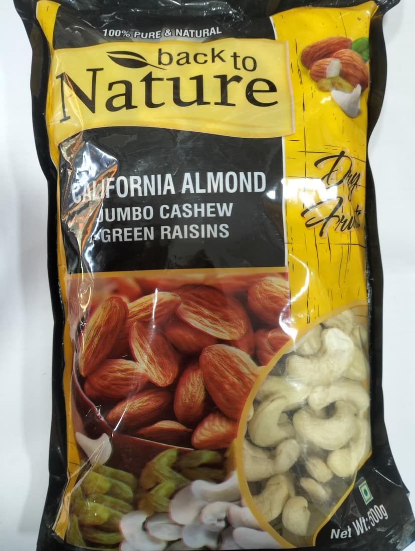 Back to Nature California almond