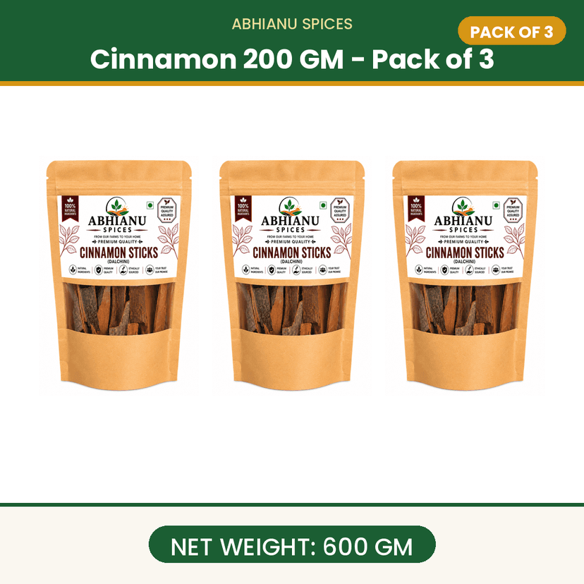 Abhianu Spices Cinnamon Dalchini