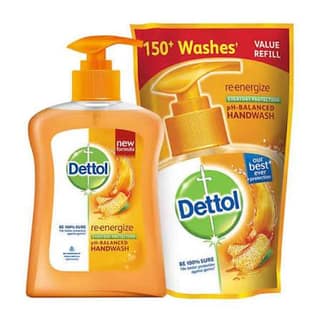 DETTOL HANDWASH RE ENERGIZE 200ML WITH REFILL