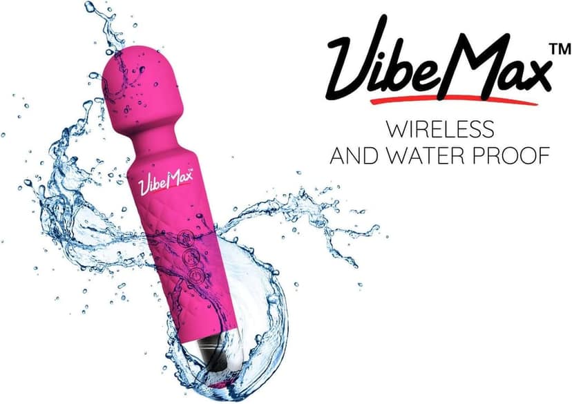 Handheld Cordless Personal Wand Massager – Waterproof, USB Rechargeable, 20 Vibration Patterns, 8 Speeds, Memory Feature, Skin-Soft Silicone for Ultimate Relaxation Tool view 4