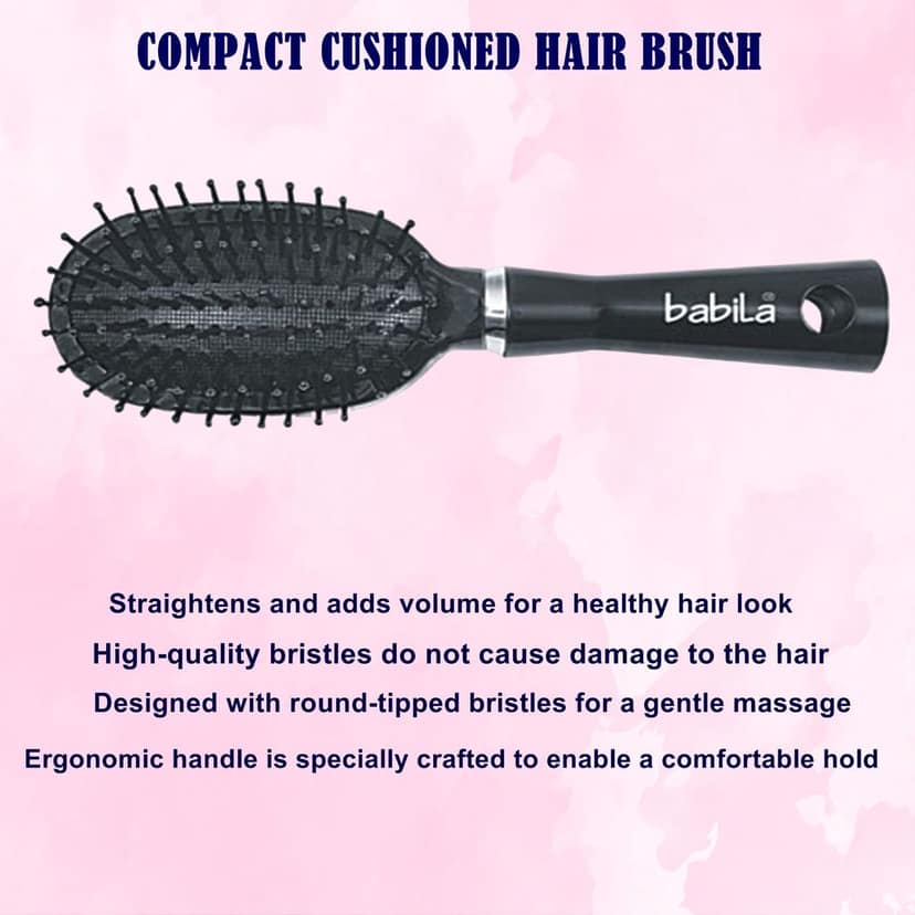 Babila Compact Cushioned brush-HBC-V2 view 5