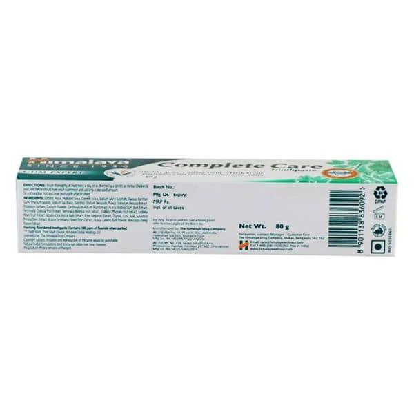 Himalaya Complete Care Toothpaste 80 Gms view 2