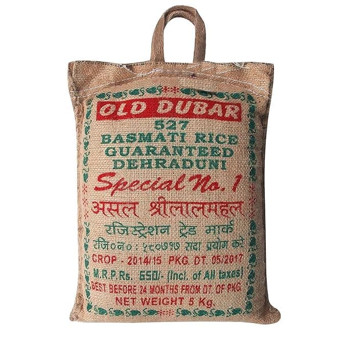 Shri Lal Mahal Old Dubar 527 Basmati Rice (5 Kg) view 5