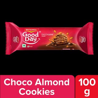 Britannia Good Day Choco Almond Cookies, 100 G