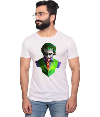 Nityanand Enterprises White Cotton Blend T-Shirt