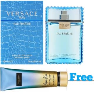 Versace Eau Fraiche Eau De Toilette Spray 100ml for Men Perfume