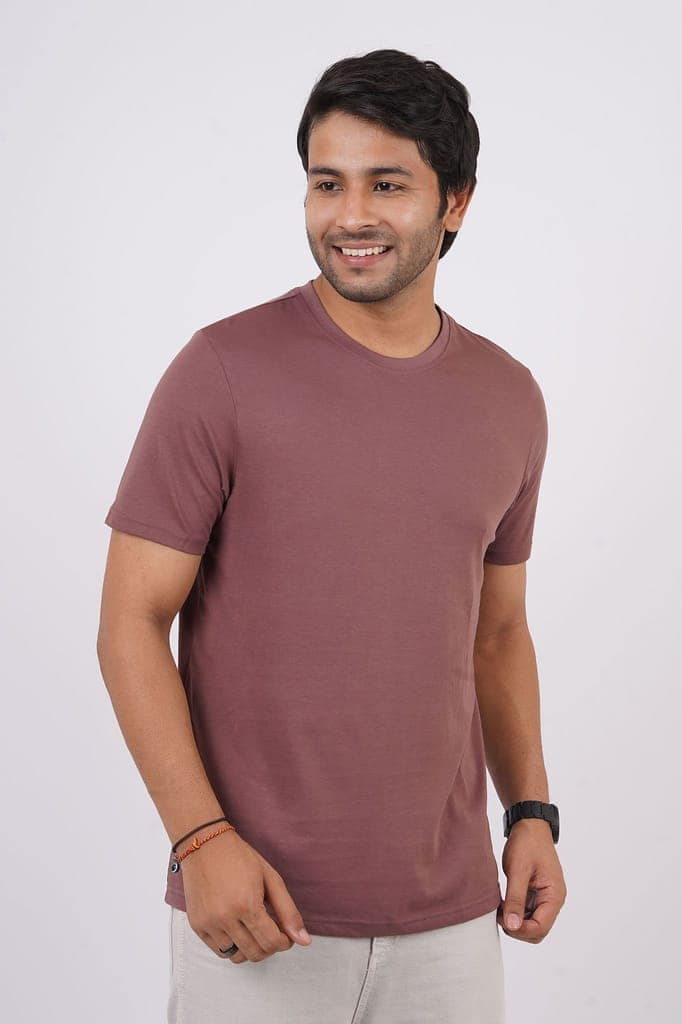 Men's Desert Rose Pima Cotton Crew Neck view 2