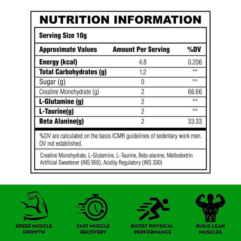 Spartan Sport Sciences CGTB 300g view 2
