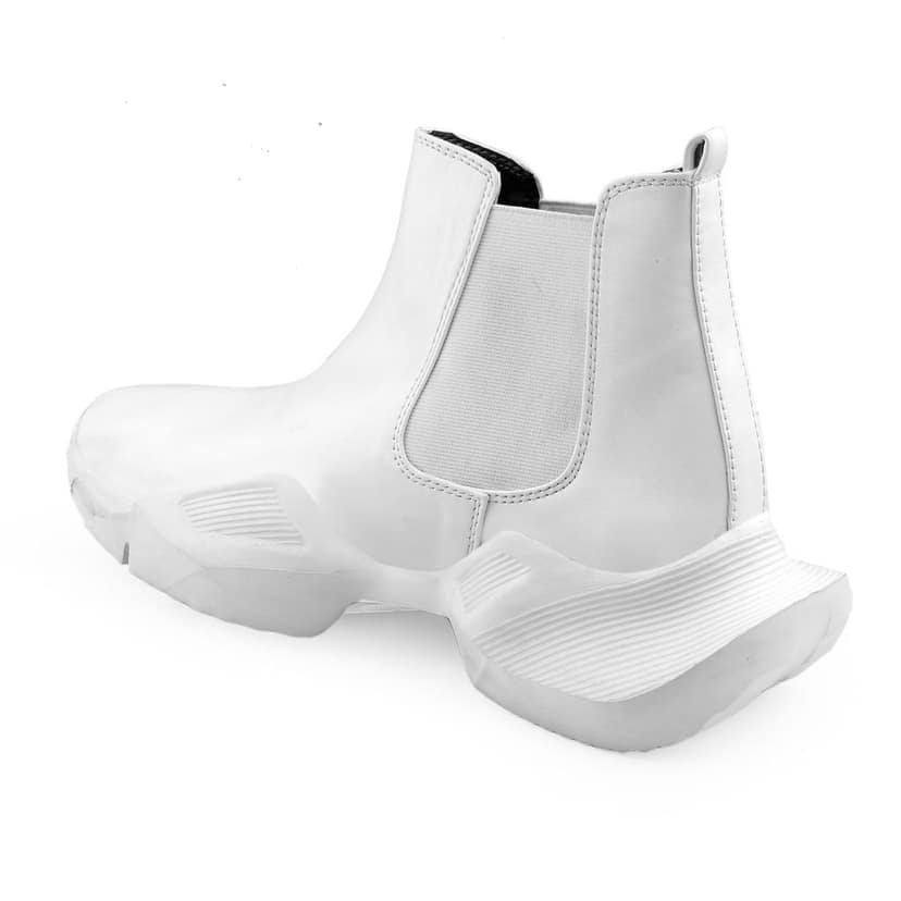 Bxxy's Faux Leather Comfort Wear Premium Chelsea Boots for Men view 5